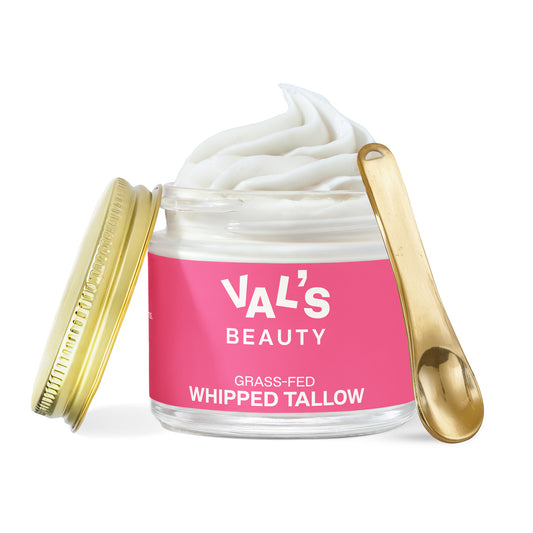 Whipped Grass-Fed Tallow Balm with Vanilla Bean